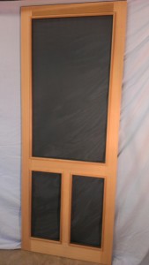 Triple Panel Screen Door